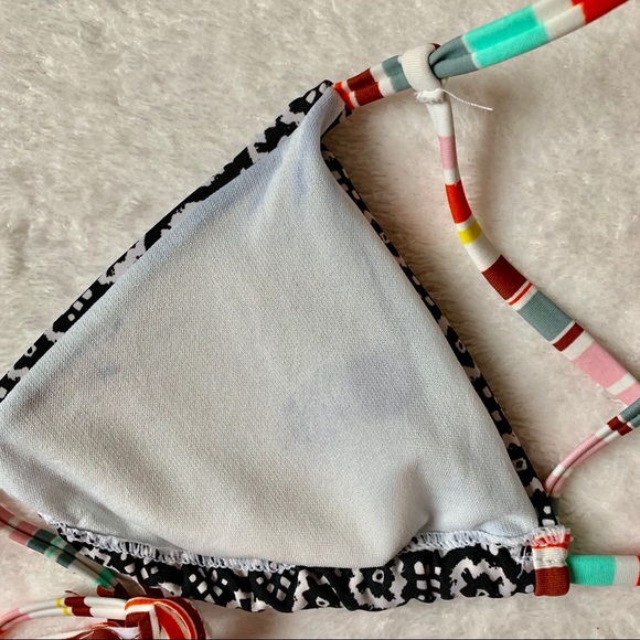 π Aeropostale triangle bikini top size S - Picture 5 of 6
